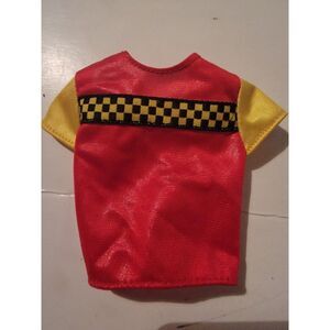 Vintage Barbie Ken Skipper Doll Accessory Clothing Red Checkered Shirt VTG